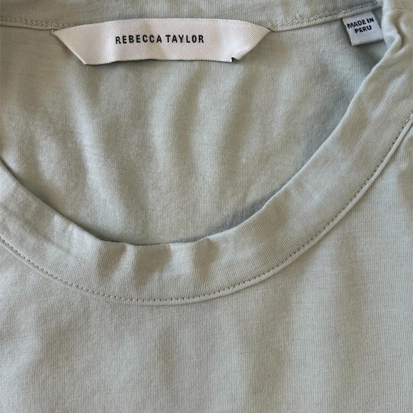 Rebecca Taylor Ruffled Sleeve Shirt - Picture 4 of 8